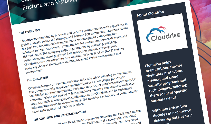 Cloudrise improves cloud security posture and visibility